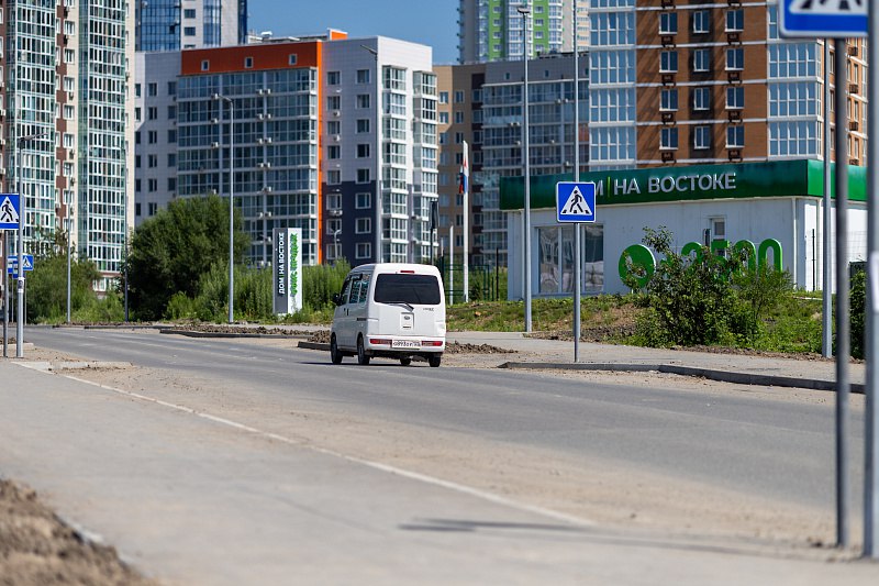2,7 км асфальтированных дорог и реконструированный перекрёсток сделали на Патрокле 2,7 км асфальтированных дорог и реконструированный перекрёсток сделали на Патрокле