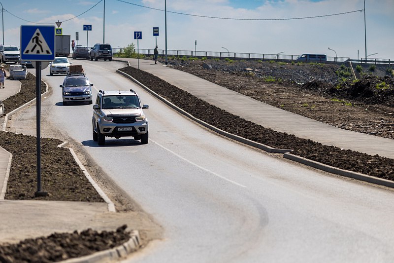 2,7 км асфальтированных дорог и реконструированный перекрёсток сделали на Патрокле 2,7 км асфальтированных дорог и реконструированный перекрёсток сделали на Патрокле