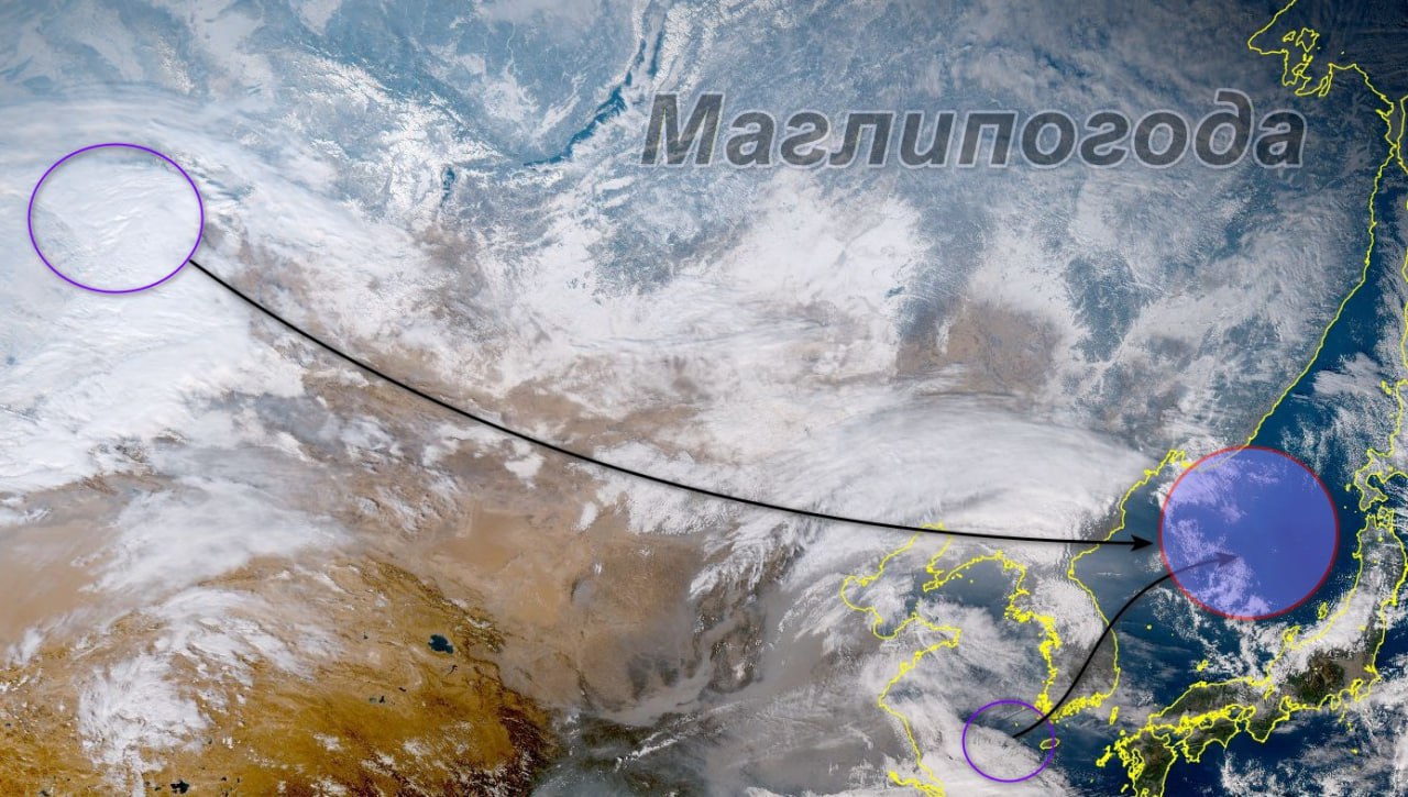 "Алтайский" циклон вызовет "эффект бомбы" в Приморском крае