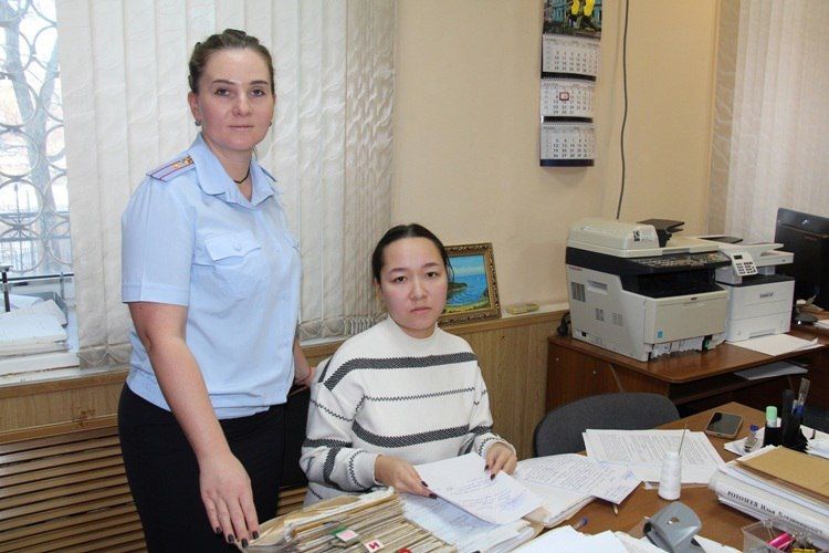 В транспортной полиции Уссурийска проходят производственную практику студенты Дальневосточного технического колледжа