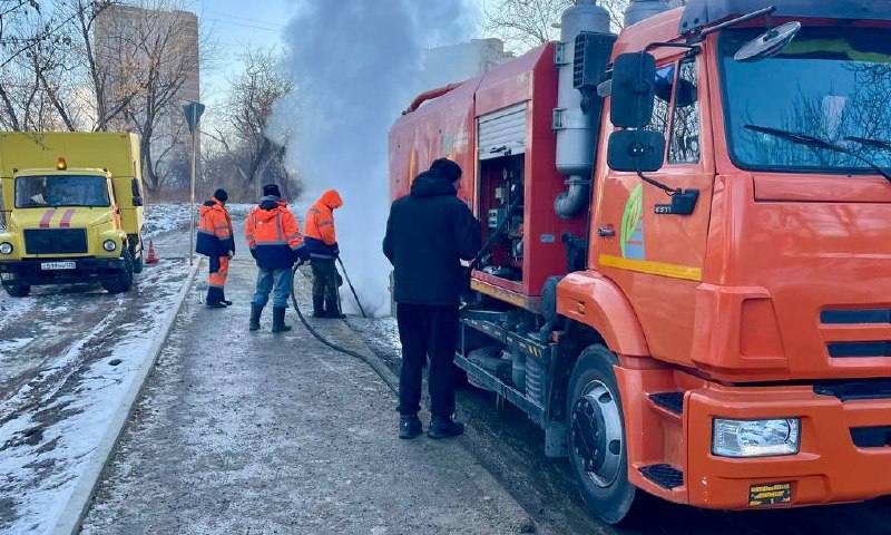 Больше 540 метров сетей ливневой канализации прочистили во Владивостоке с начала декабря Больше 540 метров сетей ливневой канализации прочистили во Владивостоке с начала декабря