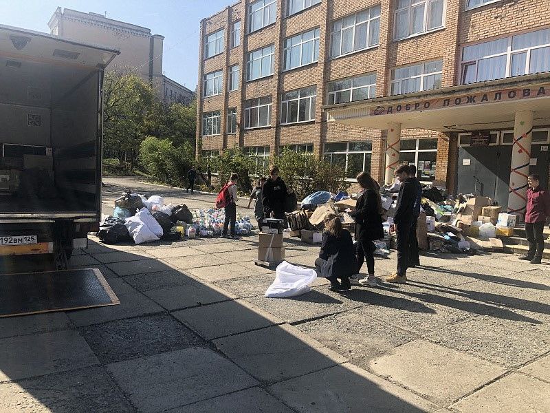 Школьники Владивостока собрали более 100 кг использованных батареек