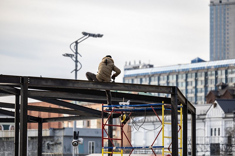 Резиденция Деда Мороза на центральной площади будет работать во Владивостоке во время новогодних каникул