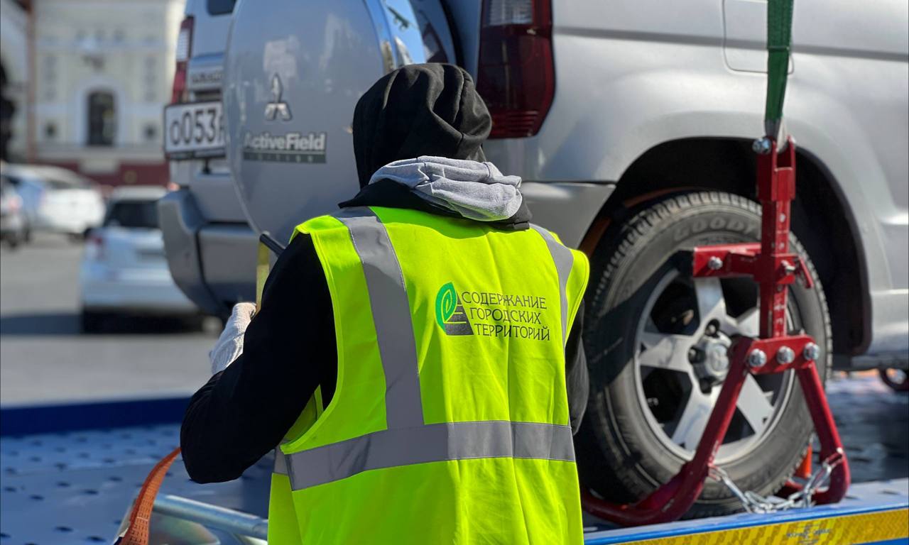 Муниципальная служба в круглосуточном режиме продолжает работу по эвакуации транспортных средств