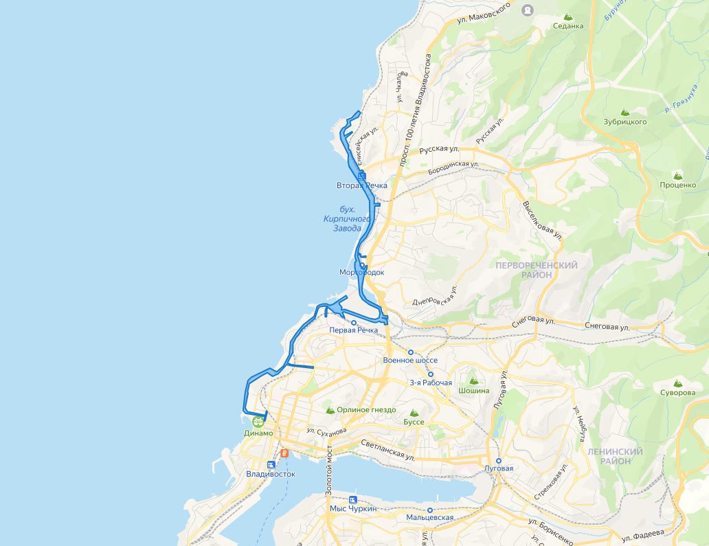 Во Владивостоке планируют построить новую дорогу от Кунгасного до Второй Речки Во Владивостоке планируют построить новую дорогу от Кунгасного до Второй Речки