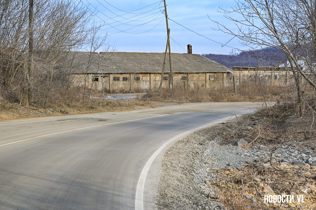 Без асфальта на Русском острове остался только посёлок Шигино Без асфальта на Русском острове остался только посёлок Шигино