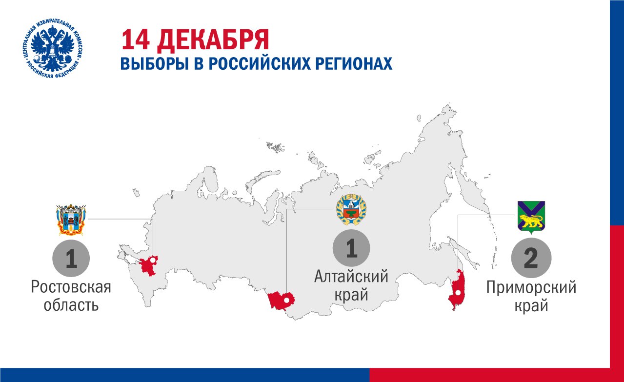 14 декабря выборы пройдут в…