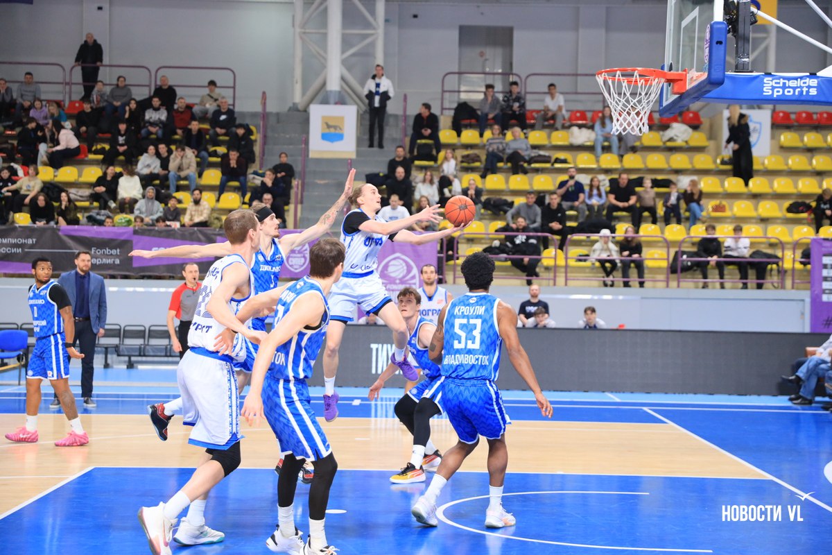 БК «Динамо» из Владивостока прервал победную серию, уступив «Югре» в Сургуте БК «Динамо» из Владивостока прервал победную серию, уступив «Югре» в Сургуте