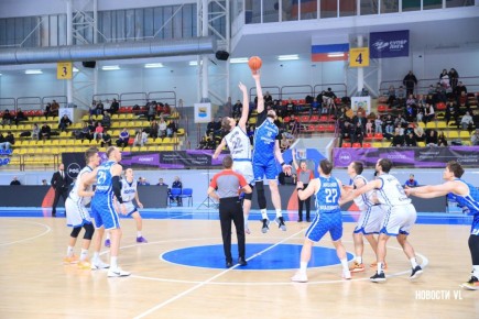 БК «Динамо» из Владивостока прервал победную серию, уступив «Югре» в Сургуте