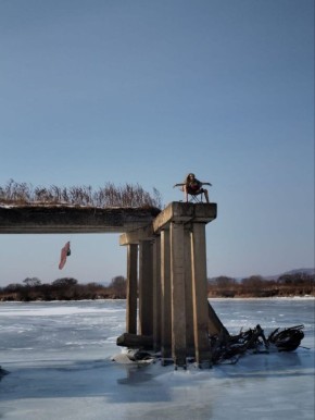 Приезжаете вы на рыбалку в Приморье, а там вот такая "рыбка"