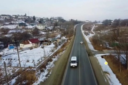 Минтранс Приморья сообщил о завершении ремонта подъездной дороги в посёлке Раздольное Надеждинского округа