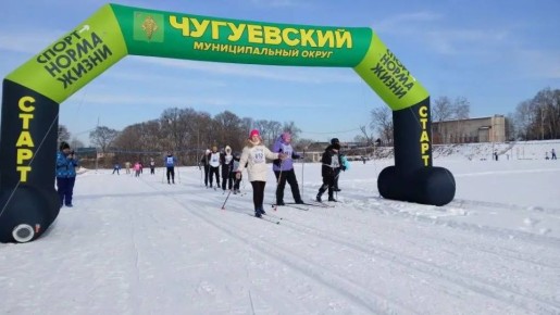 Теперь точно зима пришла: в Чугуевке открыли лыжный сезон