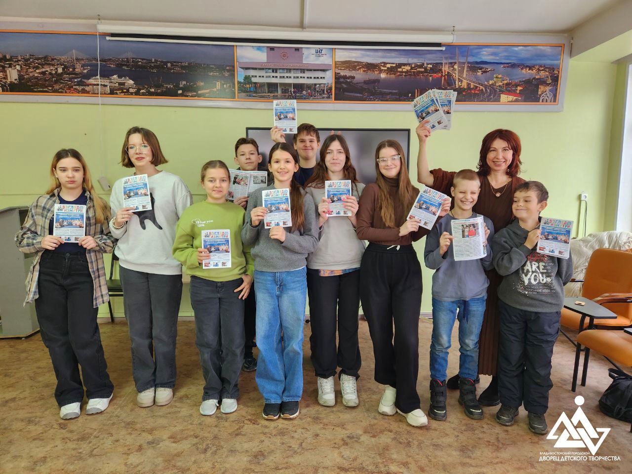 Юные журналисты Дворца детского творчества выпускают собственную газету!