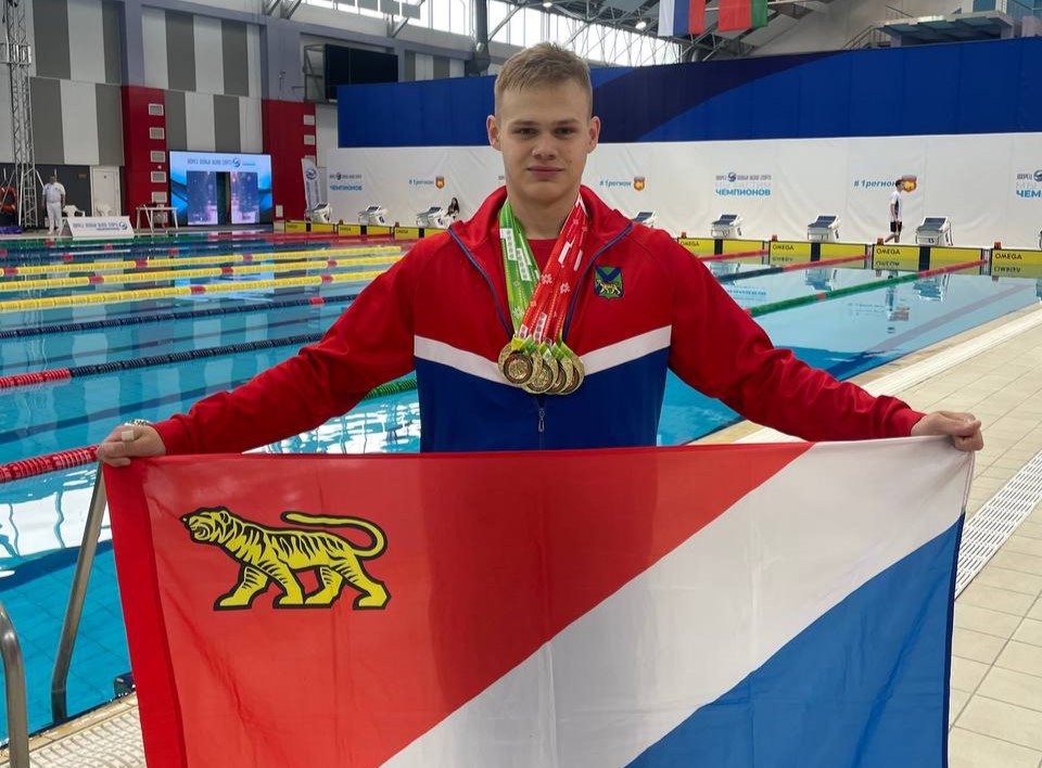 Приморский пловец — четырёхкратный победитель Кубка Республики Беларусь