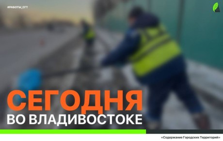 Сегодня во Владивостоке: ремонт леерных ограждений, демонтаж объектов, обслуживание ливнёвок и санитарная уборка по районам