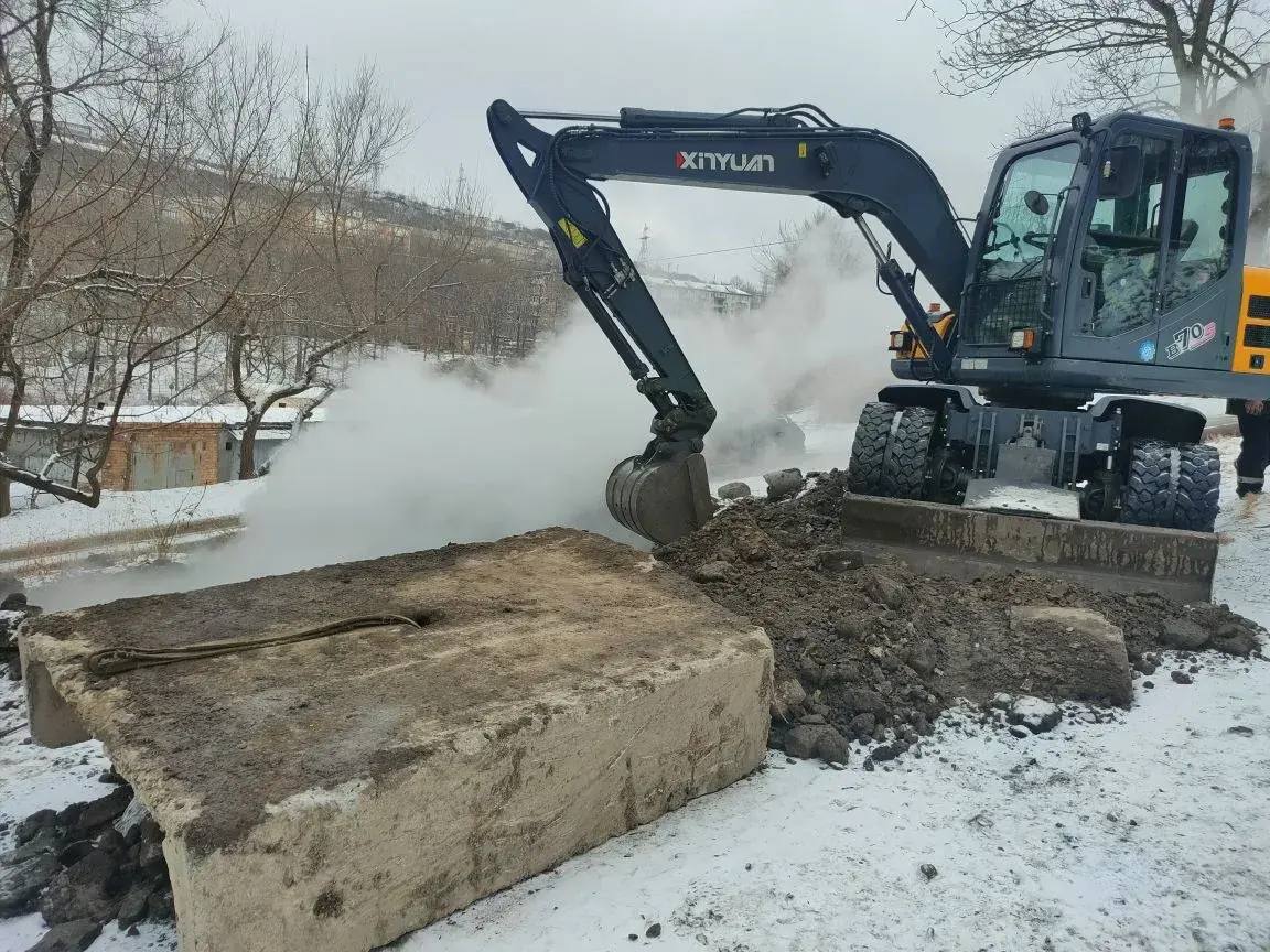 Прямо сейчас в районе улиц Часовитина и Ватутина Прямо сейчас в районе улиц Часовитина и Ватутина