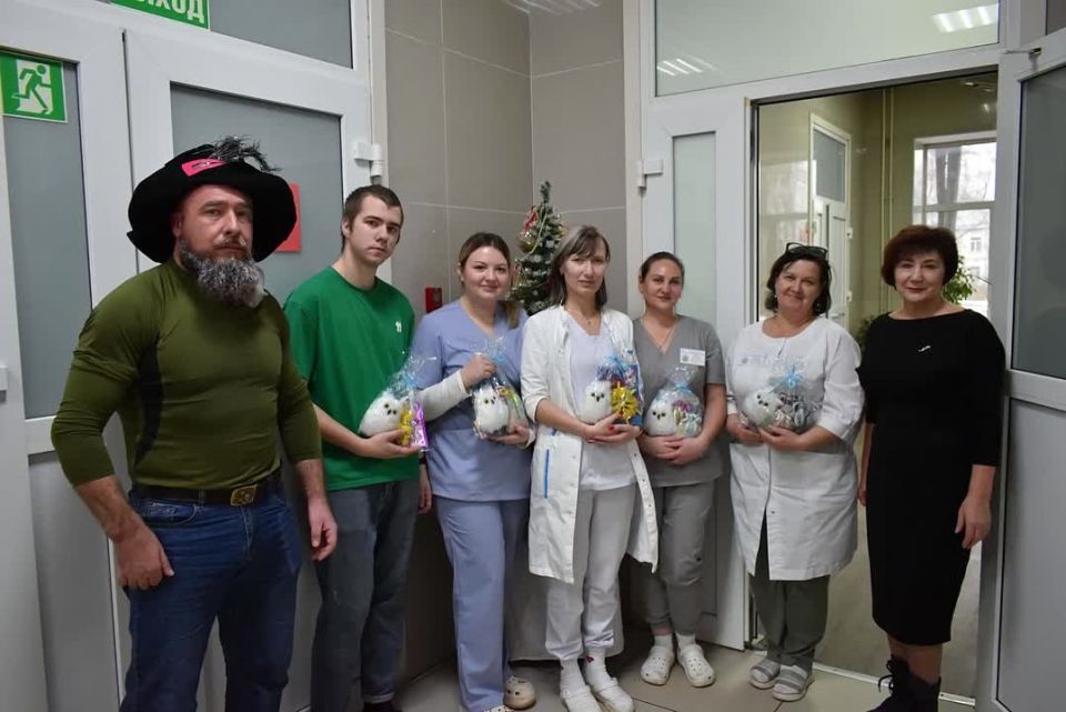 XIV этап акции «Наша сила — в единстве!» «Альбатрос» вновь провёл в госпитале ТОФ во Владивостоке, где проходят лечение и реабилитацию раненые бойцы СВО