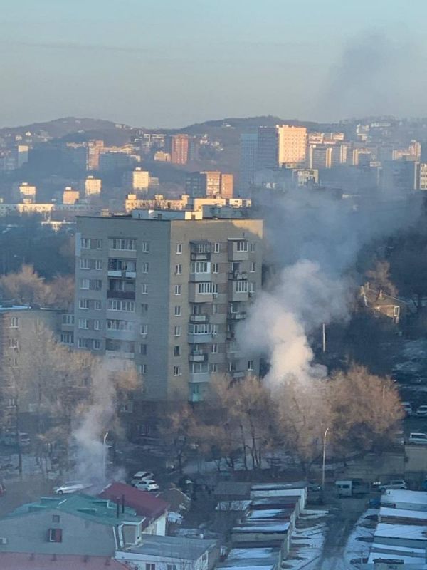 Сразу два серьезных инцидента в системе ЖКХ произошли сегодня во Владивостоке