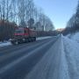 Противогололедную обработку и очистку проезжей части вели специалисты филиала «Шкотовский» с 40 по 50 километры дороги Шкотово – Партизанск