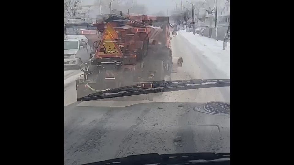 Дорожные службы Находки работают в усиленном режиме