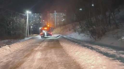 Дополнительную технику для расчистки дорог от снега направят в муниципалитеты Приморья