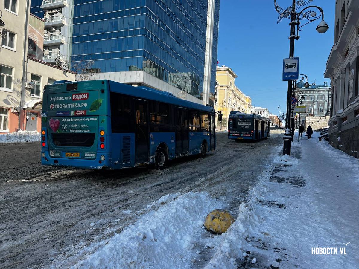 Битва с последствиями снегопада во Владтивостоке продолжается Битва с последствиями снегопада во Владтивостоке продолжается