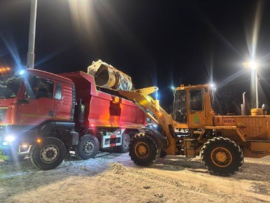 Почти 6000 кубометров снега уже вывезли с улиц Владивостока