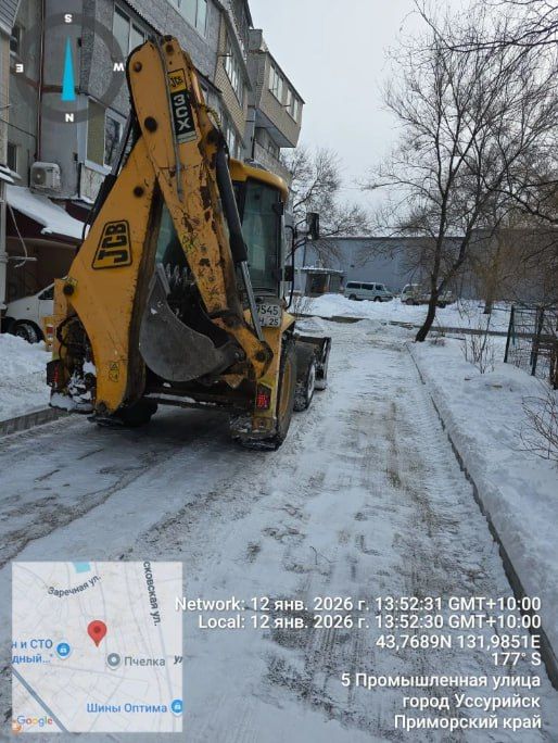 Уссурийск продолжает борьбу с последствиями циклона