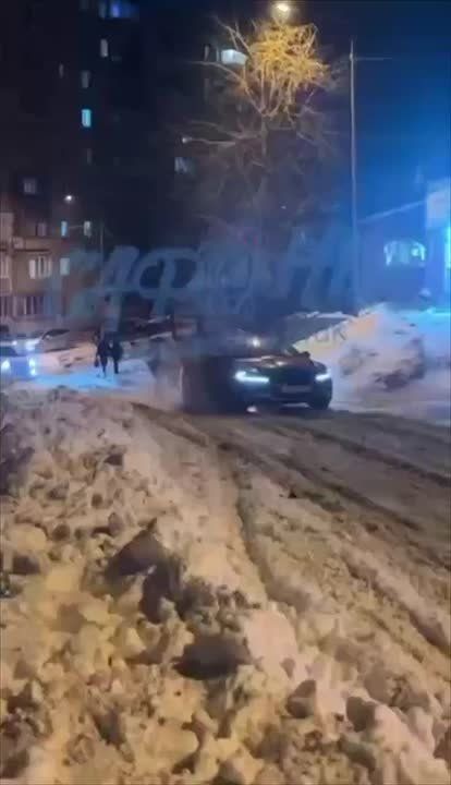 Во Владивостоке на Сафонова попытка штурмовать подъем закончилась огненным шоу