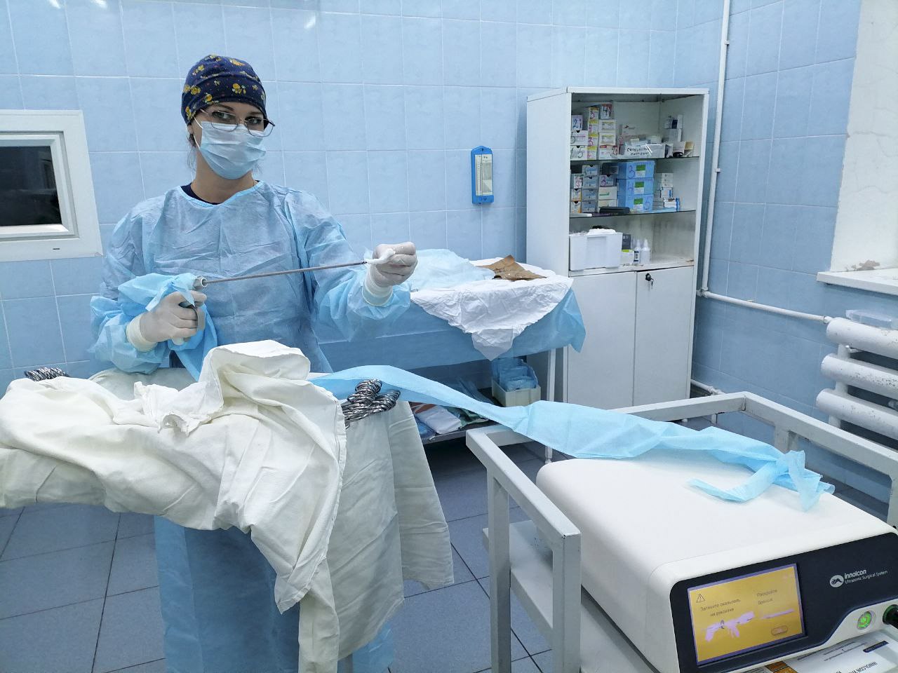 Фонд «Находка» оснастил городскую больницу ультразвуковым скальпелем