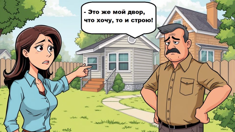 Как одна женщина победила наглого соседа: история самовольного строительства и его последствия