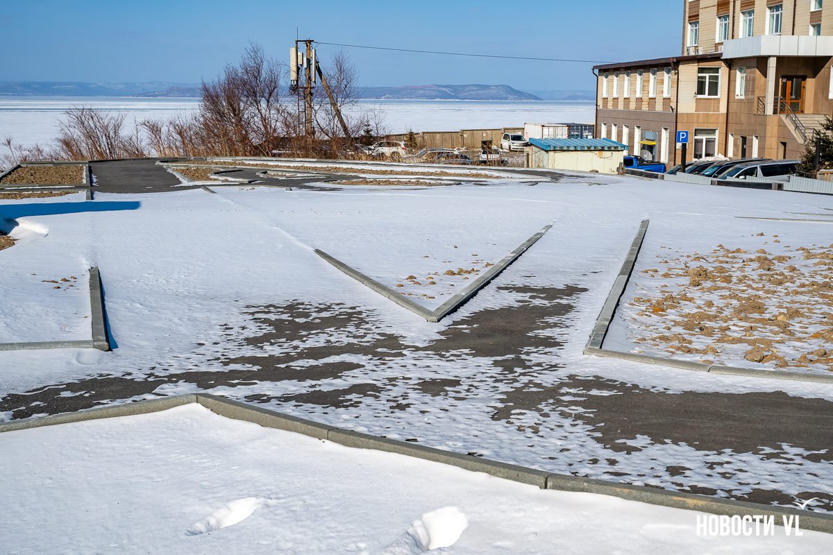Строительство парка семейного отдыха на бывшей видовой на Эгершельде идёт небольшими шагами Строительство парка семейного отдыха на бывшей видовой на Эгершельде идёт небольшими шагами