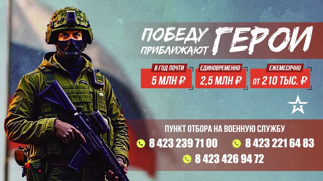 Служба по контракту — достойная оплата и защита Родины