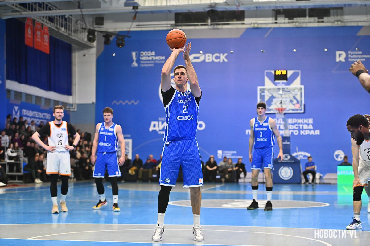 Приморское «Динамо» обыграло ЧБК и вышло в «Финал Четырёх» Кубка России по баскетболу Приморское «Динамо» обыграло ЧБК и вышло в «Финал Четырёх» Кубка России по баскетболу