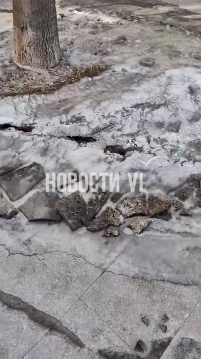 Наша читательница сообщает, что в центре на перекрёстке Адмирала Фокина и океанского проспекта из канализационного люка вытекает жидкость