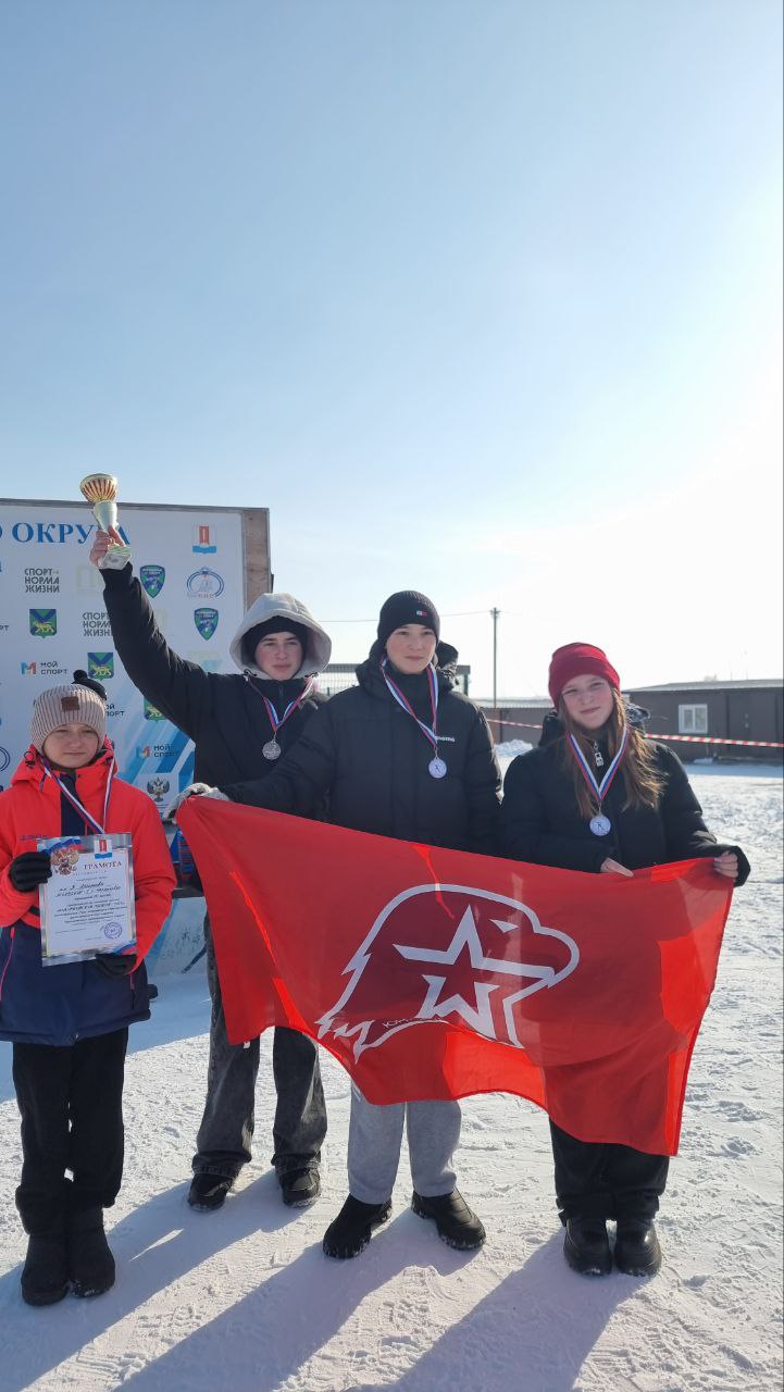 Лыжные гонки среди юнармейцев! Лыжные гонки среди юнармейцев!