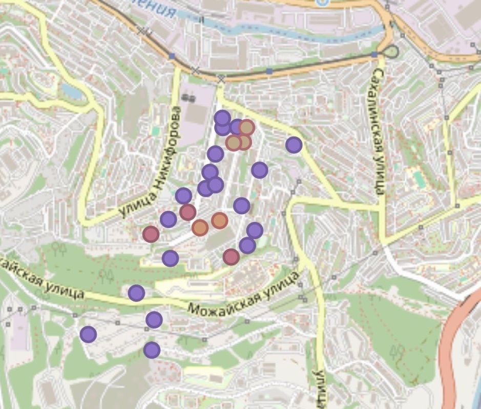 Несколько десятков домов в районе Тихой и Патрокла остались без электроснабжения