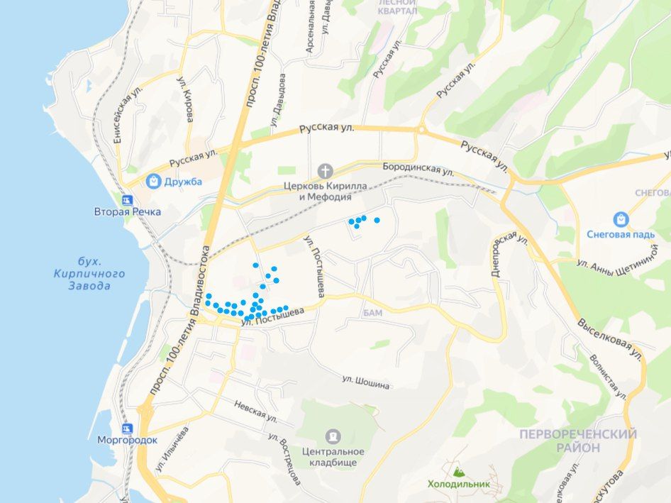 Более 30 адресов в районе Постышева остались без холодной воды