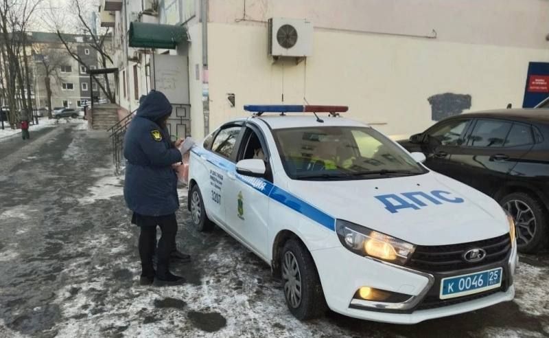 В Артеме Приморского края полиция задержала злостного нарушителя ПДД с 78 неоплаченными штрафами