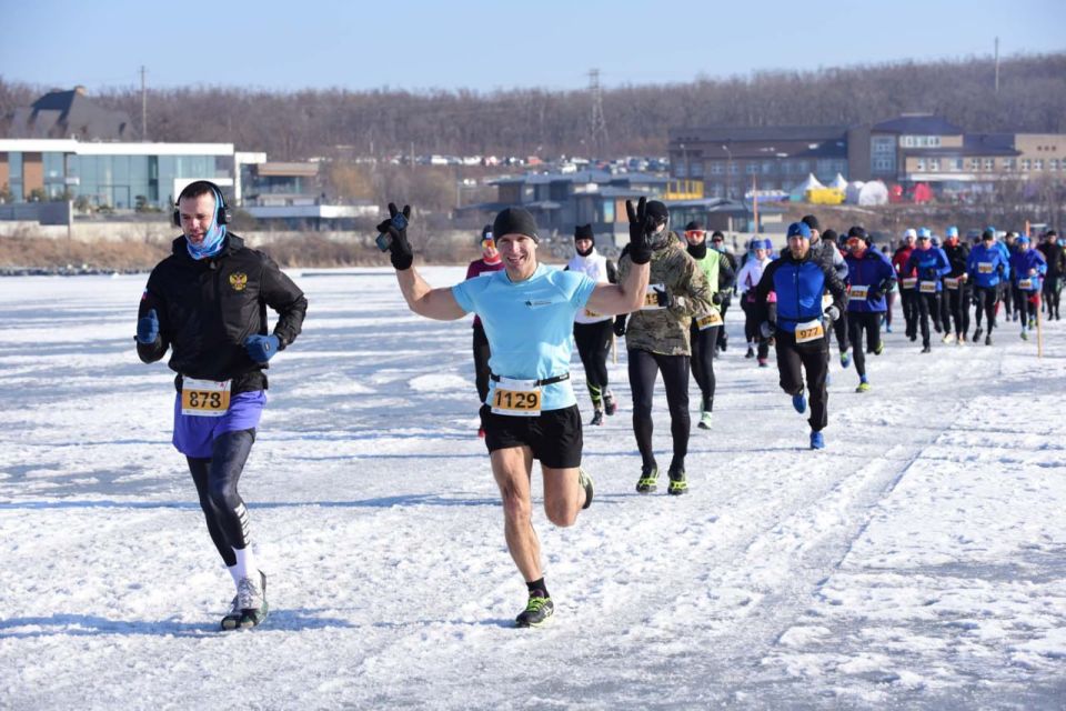 14 ������� � ����� ����� �� ������� ������� ��������� 11-� ������� ����������� HONOR Vladivostok Ice Run