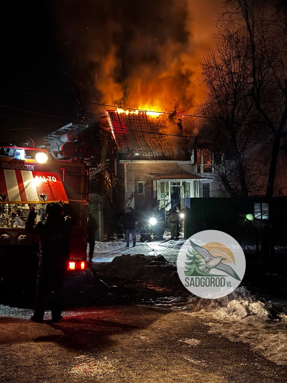 Страшный пожар охватил зоопарк во Владивостоке Страшный пожар охватил зоопарк во Владивостоке