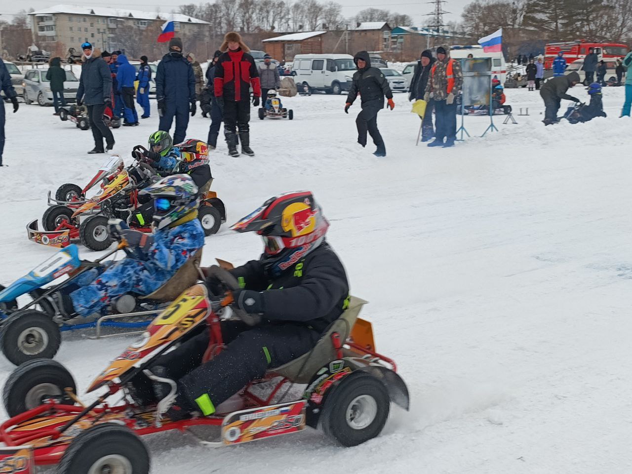С 14 по 15 февраля на озере в пгт Лучегорск проходил открытый Кубок Приморского края по картингу, посвященный 57-й годовщине героических событий на о. Даманский и 60-летию Лучегорска С 14 по 15 февраля на озере в пгт Лучегорск проходил открытый Кубок Приморского края по картингу, посвященный 57-й годовщине героических событий на о. Даманский и 60-летию Лучегорска