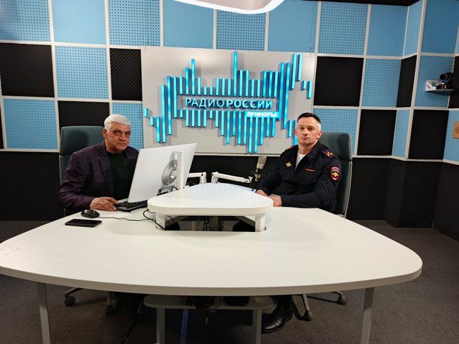 Заместитель начальника Владивостокского ЛУ МВД России на транспорте выступил в эфире «ГТРК Владивосток»