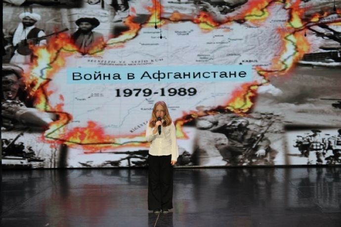 В Доме культуры микрорайона Врангель прошло мероприятие, посвященное Дню памяти воинов-интернационалистов