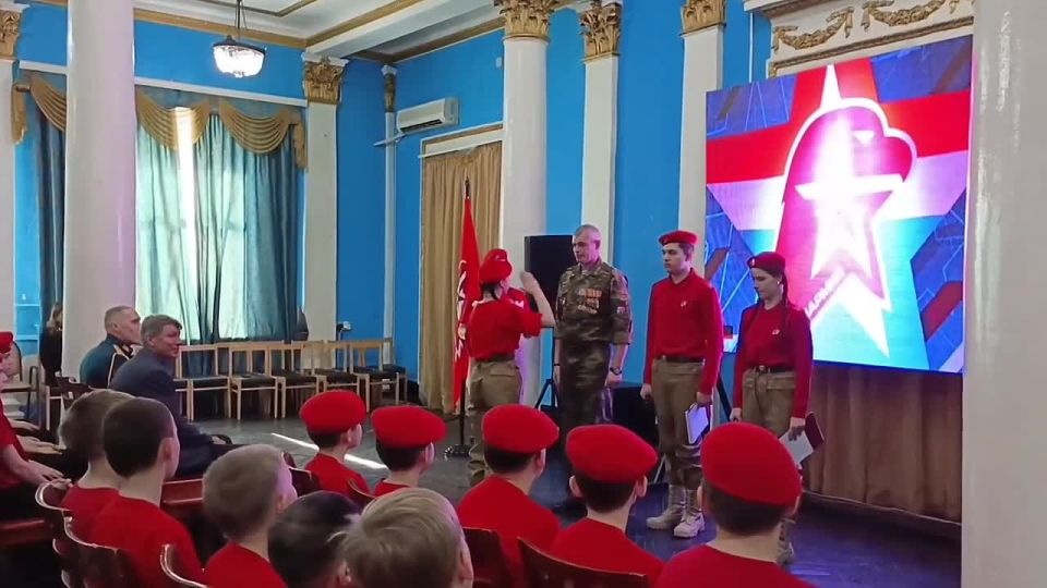 Евгений Корж: Сегодня в Уссурийске почти 200 ребят принесли юнармейскую Присягу
