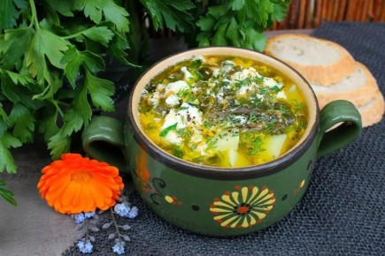 Как разнообразить любимые зеленые щи