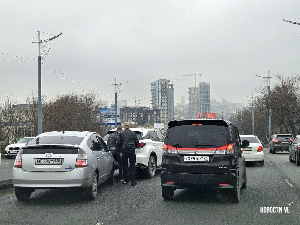 В районе Постышева произошла авария с участием пяти машин