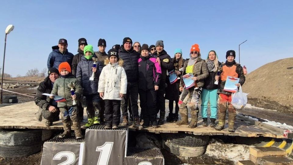 Друзья!. В селе Вознесенка завершился зимний мотофестиваль, посвященный Дню защитника Отечества