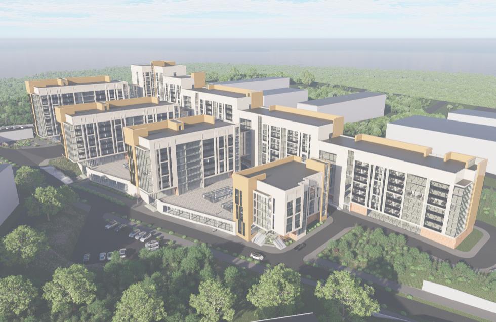 Интеграция в рельеф и озеленение: в ДВФУ показали, как может выглядеть вторая очередь кампуса