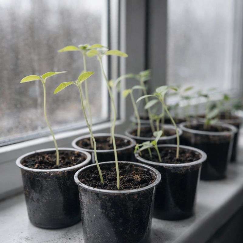 Проблемы с рассадой: в чем причина слабости?